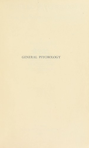 General psychology from the personalistic standpoint
