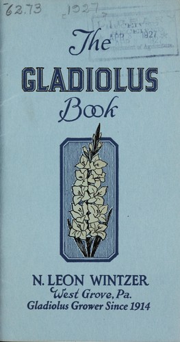 The gladiolus book [catalog]