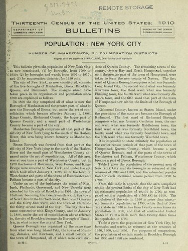 Thirteenth census of the United States: 1910
