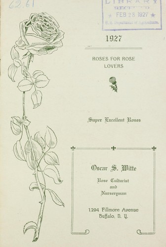 Roses for rose lovers