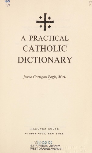 A practical Catholic dictionary