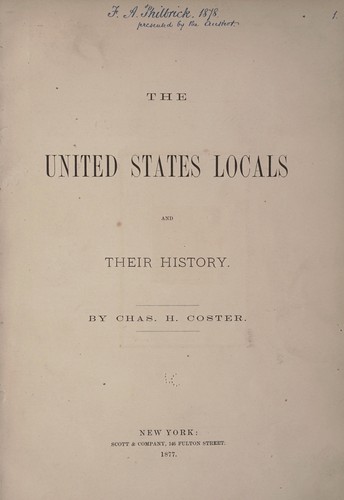 The United States locals and their history