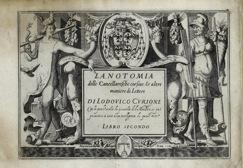 Lanotomia delle cancellaresche corsiue, & altre maniere di lettere