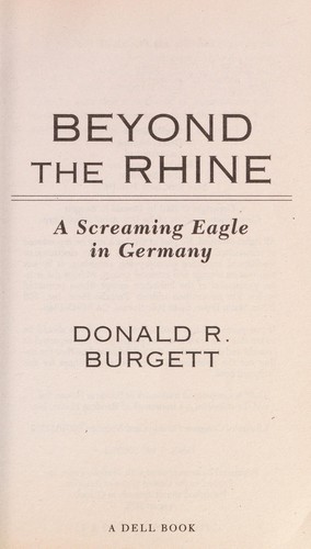 Beyond the Rhine