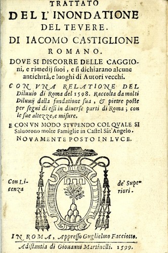 Trattato dell'inondatione del Tevere, di Iacomo Castiglione romano