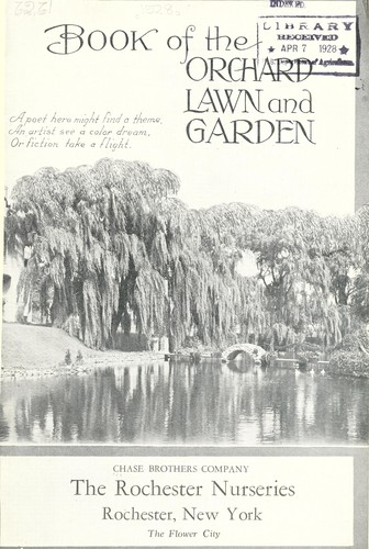 Book of the orchard, lawn and garden