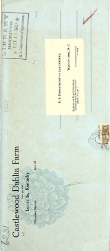 1928 price list of up-to-date dahlias