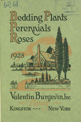 Bedding plants, perennials, roses