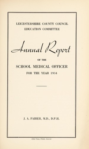 [Report 1934]