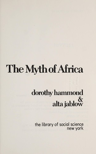 The myth of Africa