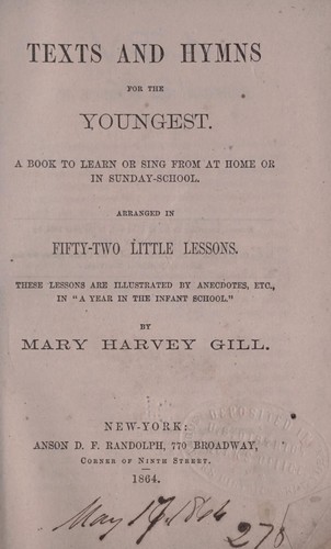 Texts and hymns for the youngest
