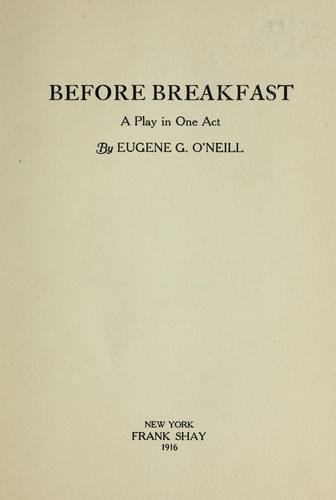 Before breakfast