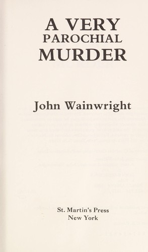 A very parochial murder