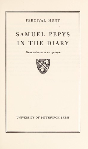 Samuel Pepys in the diary