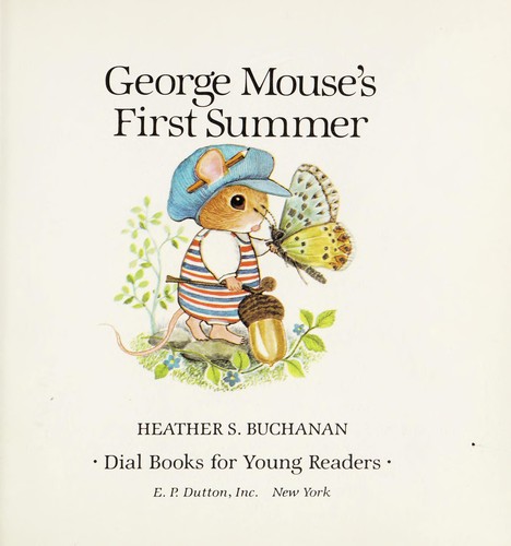 George Mouse's first summer