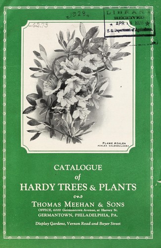 Catalogue of hardy trees & plants