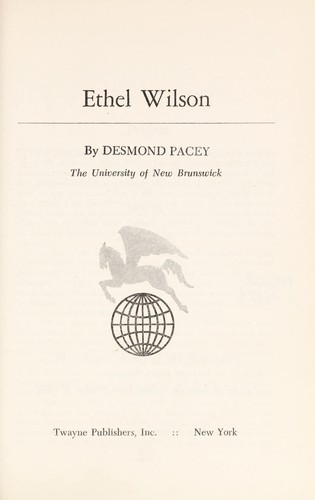 Ethel Wilson