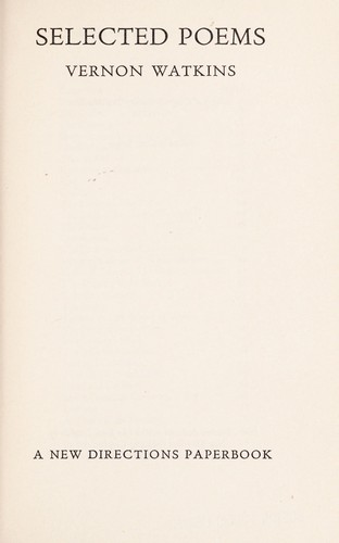 Selected poems
