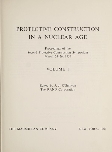 Protective construction in a nuclear age