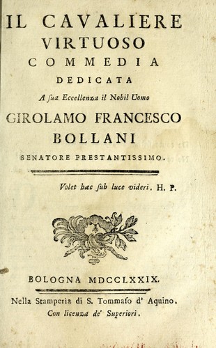 Il cavaliere virtuoso