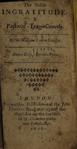 The noble ingratitude