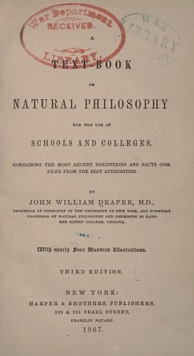 A text-book on natural philosophy for the use of schools and colleges