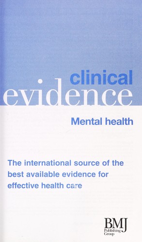Clinical evidence mental health