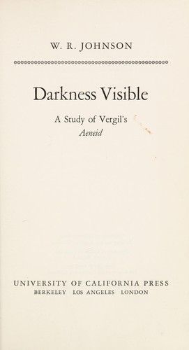 Darkness visible
