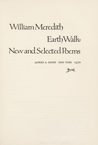 Earth walk: new and selected poems