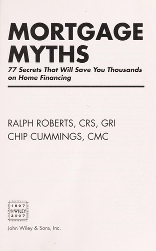 The mortgage myths