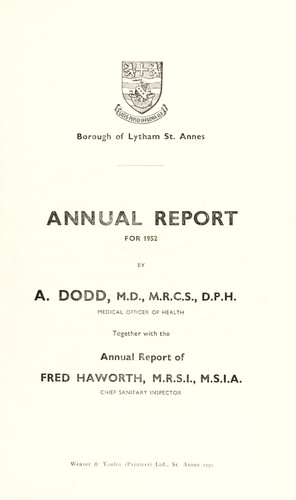 [Report 1952]
