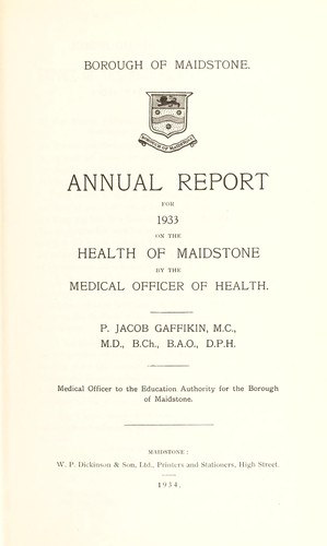 [Report 1933]