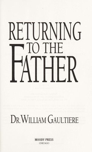 Returning to the Father