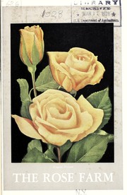 1928 [catalog of] the Rose Farm White Plains, N.Y.