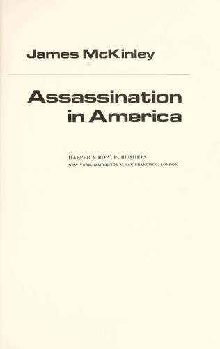 Assassination in America