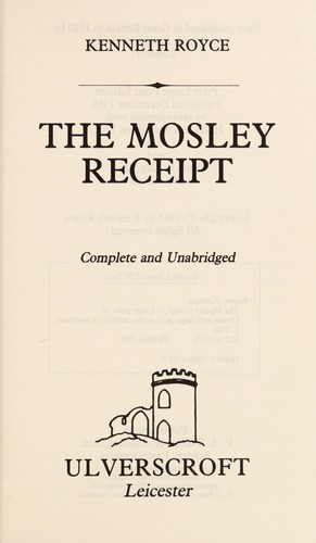 The Mosley Receipt