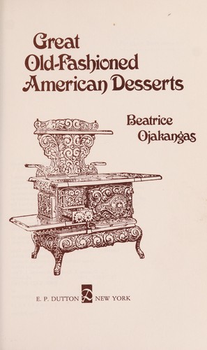 Great old-fashioned American desserts