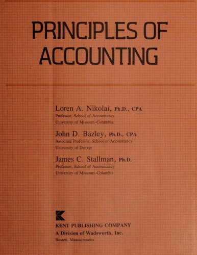 Principles of accounting