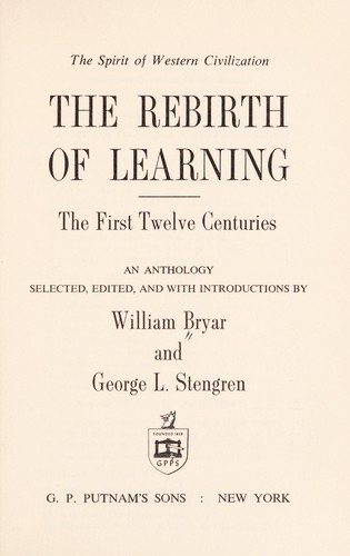 The rebirth of learning