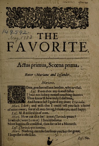 [The deserving favourite