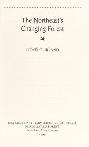 The Northeast's changing forest