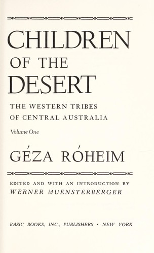 The children of the desert