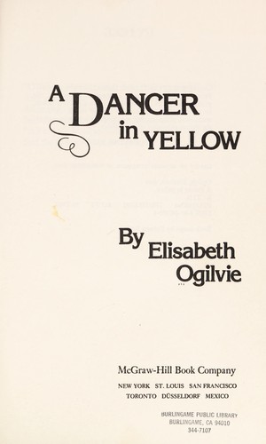 A dancer in yellow