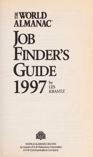 The World Almanac Job Finder's Guide 1997 (Serial)