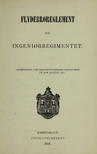 Flydebroreglement for ingeniørregimentet