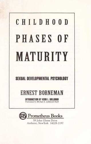 Childhood phases of maturity