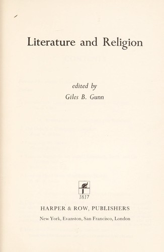 Literature and religion