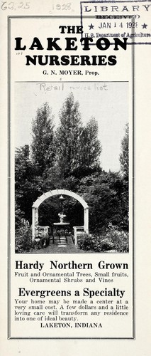 Hardy Northern grown fruit and ornamental trees, small fruits, ornamental shrubs and vines