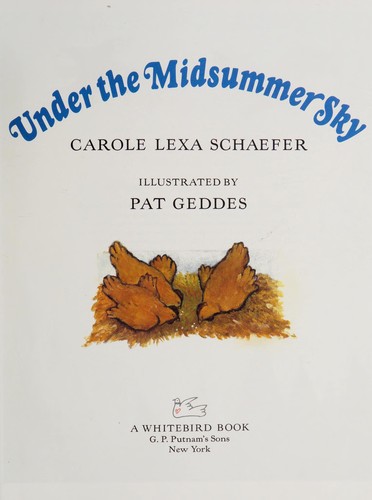Under the midsummer sky