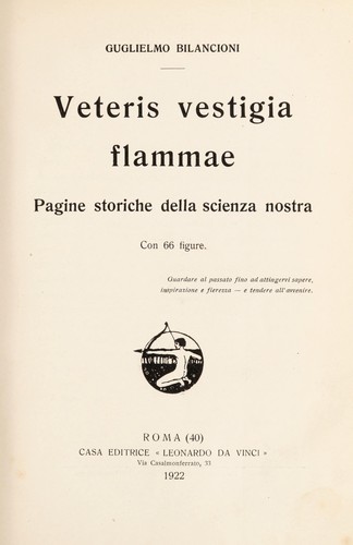 Veteris vestigia flammae